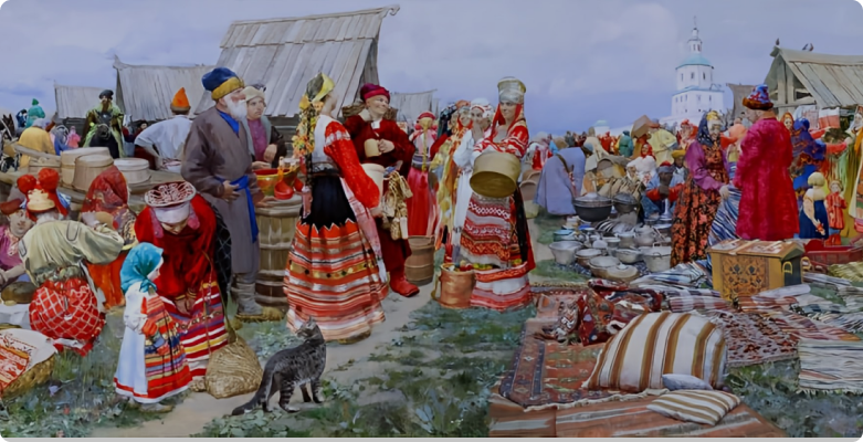 На Куликовом поле жизнь кипела и во время битвы