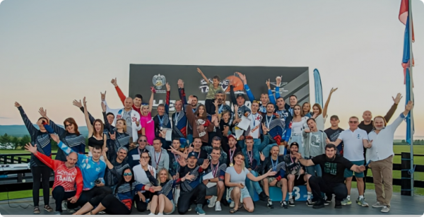 Туляки заняли второе место на соревнованиях по купольному пилотированию